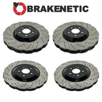 Front+rear Brakenetic Premium Wave Drill Slot Rotors M2/M3/M4 51.34163.11. Fixed Price $880.00.