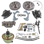 Front Disc Brake Conversion Kit Manual Master Cylinder 1957-72 Ford Galaxie. Fixed Price $632.00.