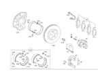 Genuine Mercedes-benz Brake Carrier 221-423-00-94-64. Fixed Price $79.79.