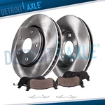 10.94'' 278MM Front Disc Rotors Ceramic Brake Pads Ford Focus Volvo C30 S40. Fixed Price $79.64.
