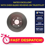 2X Brake Discs Pair Vented Fits Mercedes B180 W245 2.0D Front 05 To 11 OM640.940. Fixed Price $76.42.