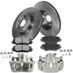 Front L+r For 2009-14 Toyota Matrix Brake Calipers Rotors Pads 8PCS. Fixed Price $148.54.