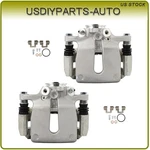 2X Rear Brake Calipers W/ Bracket For 2011 12 13 2014 2015 2016 Volvo S80 S60. Fixed Price $94.53.