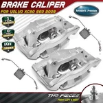 Pair Front Side Brake Calipers With Bracket For Volvo S60 2008 XC90 316MM Disc. Fixed Price $191.39.