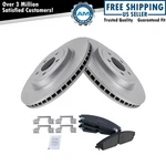 Front Premium Posi Ceramic Disc Brake Pad & Coated Rotor Set For Chrysler. Fixed Price $196.85.