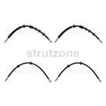 4 Front Rear Brake Hydraulic Hose Line Fits Land Rover LR2 3.2L. Fixed Price $103.77.