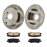 Fit For 2004-2011 Mitsubishi Endeavor Rear Disc Brake Rotors Ceramic Pads. Fixed Price $69.34.