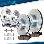 Front Rear Disc Brake Rotors Pads For 2016-2018 Chevrolet Camaro 2.0L 3.6L. Fixed Price $209.99.