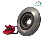 2020-2023 Tesla Model Performance Red Front Left Brake Caliper & Disc Assy Oem. Fixed Price $319.99.