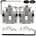 Rear Brake Calipers W/ Bracket Set (2) For Volkswagen Beetle Golf Jetta Audi. Fixed Price $77.90.