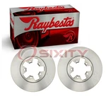 2 Pc Raybestos R-line Front Disc Brake Rotors For 1984-1989 Nissan 300ZX Wd. Fixed Price $140.33.