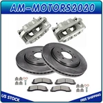 Front Pair Brake Calipers Rotors And Ceramic Pads 2010-2011 Ford F-150. Fixed Price $301.81.