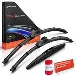 A-premium 3PCS 22'' &19'' &10'' Windshield Wiper Blades For Mazda CX-3 2016-2021. Fixed Price $36.74.