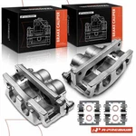 A-premium Pair Front Brake Calipers For Chevrolet Traverse 2009-2017 Gmc Acadia. Fixed Price $168.14.
