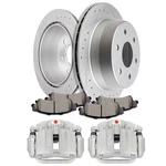 For Gmc Chevrolet Silverado 1500 Rear Brake Caliper Rotors Assembly W/brackets. Fixed Price $231.77.