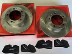 Front Brembo Premium Disc Brake Rotors & Pads Fits Porsche 911 89-94 298MM. Fixed Price $172.00.