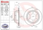 Brembo 09.7377.10 Brake Disc For Great Wall,isuzu,opel,vauxhall. Fixed Price $90.31.