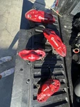 08-15 Oem Mitsubishi Evolution X Brembo Brake Calipers Red Set. Fixed Price $859.00.
