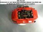 Porsche Caliper Brake 996.352.425. Fixed Price $340.00.