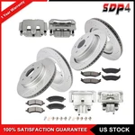 Fits 2009-18 Dodge 1500 Front And Rear Brake Calipers Rotors + Ceramic Pads. Fixed Price $412.35.