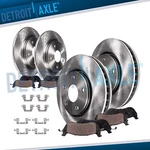 Front And Rear Disc Rotors Ceramic Brake Pads For 2005 Nissan Maxima Altima 3.5L. Fixed Price $173.87.