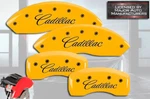 Cursive 2014 "cadillac" Elr Front Rear Yellow Mgp Brake Disc Caliper Covers. Fixed Price $269.99.
