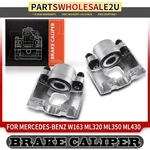 Front Left & Right Brake Calipers For Mercedes Benz W163 ML320 98-03 ML350 ML430. Fixed Price $113.32.