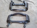 01 02 Dodge Ram 2500 Left Right Front Axle Disc Brake Caliper Mount Brackets. Fixed Price $54.95.