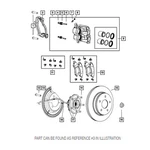 Genuine Oem Mopar Front Disc Brake Caliper For Ram 1500 Dodge. Fixed Price $236.69.