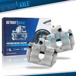 Pair Rear Disc Brake Calipers W/ Brackets Assembly For 2008 - 2014 Cadillac Cts. Fixed Price $101.02.