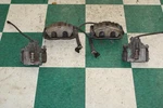 05-13 Corvette Grey Front Rear Driver Lh Passenger Rh Brake Caliper Set Oem Wty. Fixed Price $362.99.