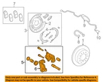 Toyota Oem 07-15 Tundra Rear-caliper 478500C010. Fixed Price $144.33.