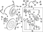 Genuine Nissan Brake Assembly-disc Rear Right-hand D4M00-5MP3A. Fixed Price $615.23.